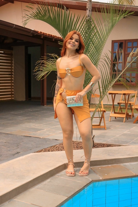 Saia Lucrécia - Dourada