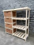 Cajonera mimbre 4 cajones + estante - comprar online