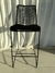 banqueta hierro tulum + yute negro - comprar online