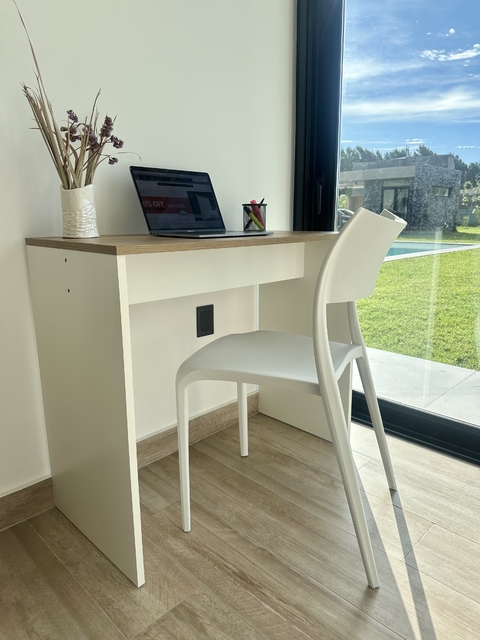 Escritorio pc eco melamina 92x45x77 - comprar online