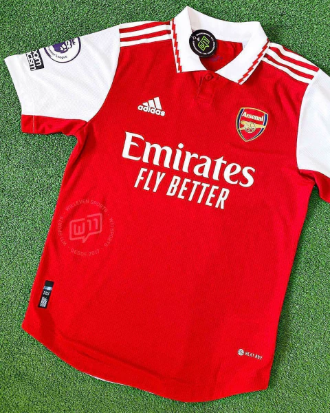 Camisa Arsenal Titular Jogador Patch PL 22/23 #8 ODEGAARD (PRONTA ENTREGA) - comprar online