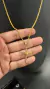 Corrente Friso 2mm + Pingente - Moeda antiga Banhada a ouro 18k - comprar online