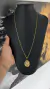 Corrente Cadeadinho quinada 2mm + Pingente - Moeda antiga Banhada a ouro 18k na internet