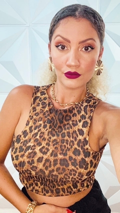 Cropped SARAH Onça - comprar online