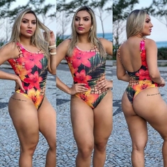 Body maiô ELASTICO cesto vermelho