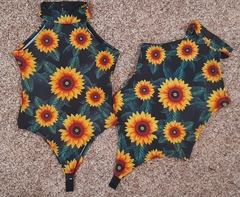 Body gola girassol preto - comprar online