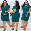 Vestido Plus PRINCESA Verde Jade