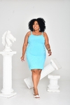 Vestido Alcinha Plus Baby Blue - comprar online