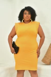 Vestido Damasco Plus Size Muscle Tee