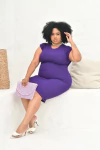 Vestido Violeta Plus Size Muscle Tee
