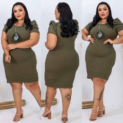 Vestido Plus PRINCESA Militar - loja online
