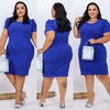 Vestido Plus PRINCESA Azul Bic