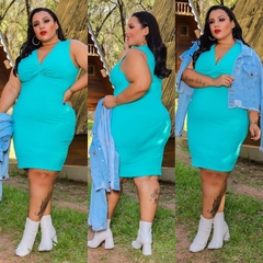 VESTIDO TIFFANY NOZINHO PLUS