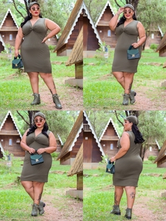 VESTIDO MILITAR NOZINHO PLUS