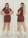 Vestido PDP TERRA COTA PRINCESA canelado