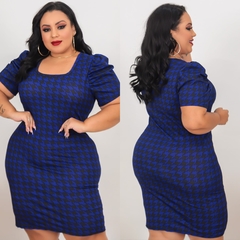 Vestido Plus Size PDP AZUL BIC PRINCESA