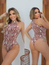 Body gola Zebra Caramelo