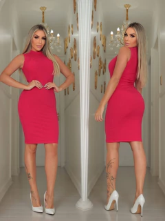 Imagem do Vestido PINK midi gola sem manga