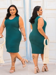 Vestido Plus Regata Jade