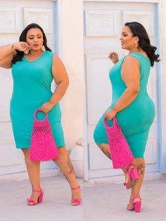 Vestido Plus Regata Tiffany