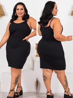 Vestido Alcinha Plus PRETO