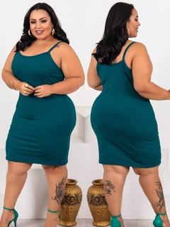 Vestido Alcinha Plus Jade