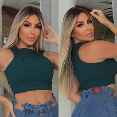 Cropped SARAH Verde Jade
