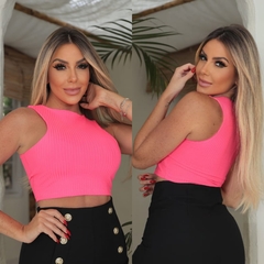 Cropped SARAH Pink Neon