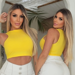 Cropped SARAH Amarelo
