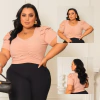 CROPPED PRINCESA PLUS SIZE ROSE
