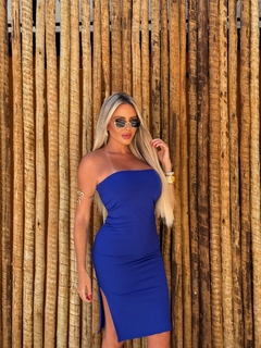 Vestido Stella Bic Canelado - GGS Modas