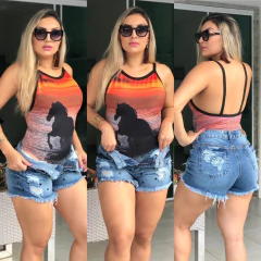 Imagem do Body maiô cavado cavalo MARESIA COUNTRY