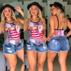 Imagem do Body maiô cavado Mundo Country
