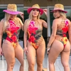 Body gola cesto avermelhado