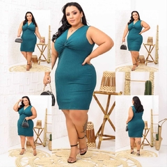 Imagem do VESTIDO VERDE JADE NOZINHO PLUZ