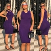 Vestido Violeta MIDI REGATA