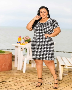 Vestido Pied Poule Plus PRINCESA PDP - comprar online