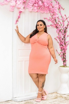 VESTIDO ACEROLA NOZINHO PLUS - comprar online