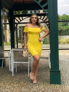 Vestido AMARELO CIGANINHA - comprar online