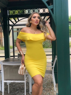 Vestido AMARELO CIGANINHA