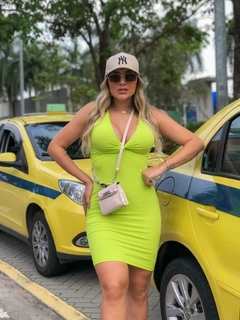 Vestido LEMON NOZINHO canelado - comprar online