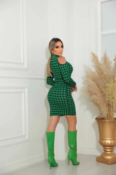 VESTIDO PDP ESMERALDA GOTA MANGA LONGA - loja online
