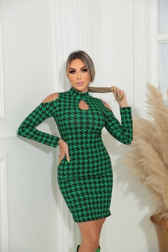VESTIDO PDP ESMERALDA GOTA MANGA LONGA - GGS Modas