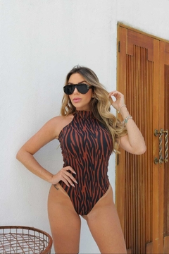 Body gola Zebra Cobre - GGS Modas