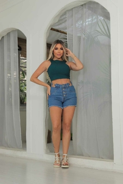 Imagem do Cropped SARAH Verde Jade