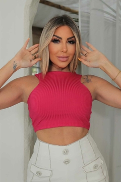 Cropped SARAH Pink - comprar online