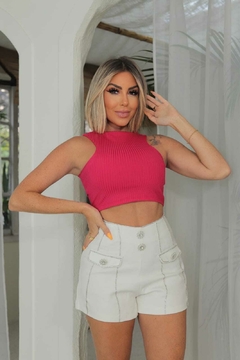 Cropped SARAH Pink - loja online
