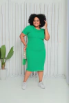 Vestido Esmeralda Elegância Plus Size