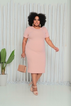 Vestido Rose Elegância Plus Size