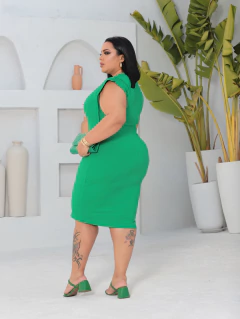 Vestido Esmeralda Plus Size Muscle Tee - GGS Modas